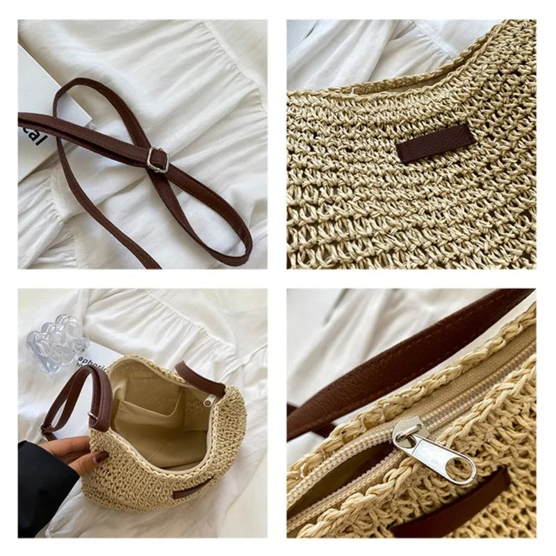 AURORA | Chic en Ruime Schoudertas voor Veelzijdige Zomerse Looks