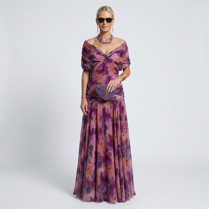 ISABELLA | Elegante Maxi-jurk met Flatterende Taille en Tijdloze Klasse
