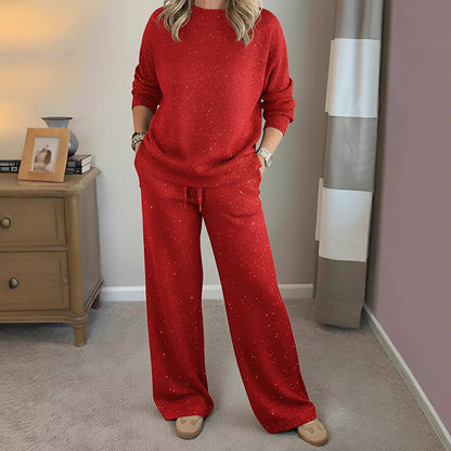 SANNE™ | Tweedelige Elegante Set met Comfort en Subtiele Glans voor Elke Gelegenheid