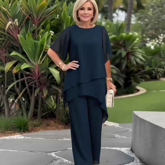 Herlene | Chic Set Top en Irreguliere Broek