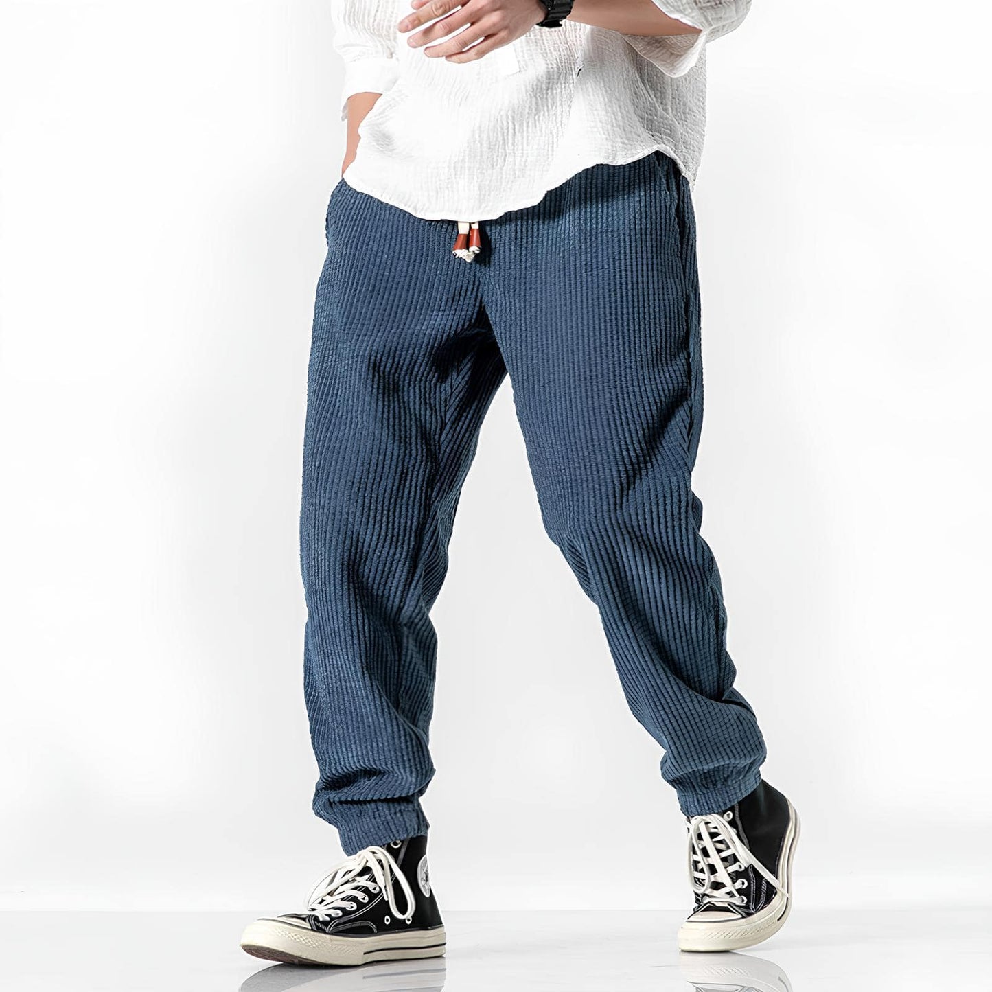 Ramiro | Moderne corduroy broeken