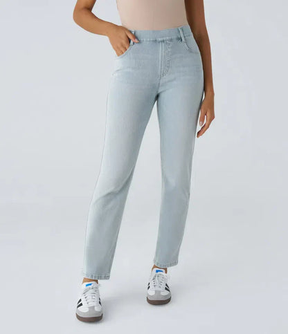 RAFFAELLA | Hoge Taille Ultra Comfortabele Broek met Casual Chic Stijl