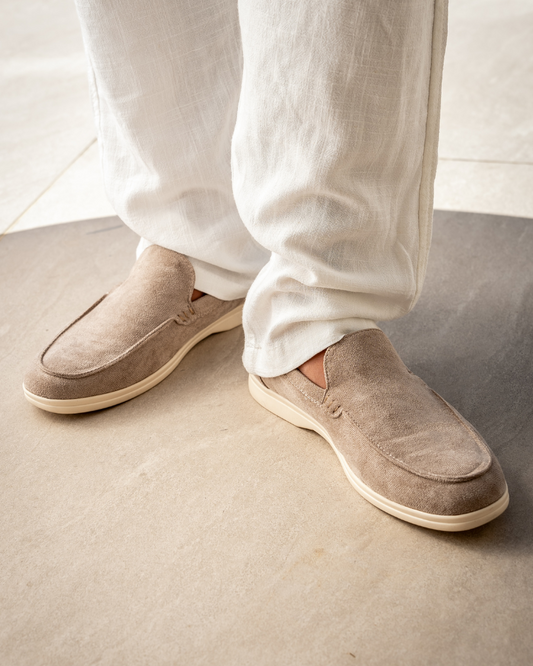 DAAN | Premium Suède Loafers met Superieure Steun en Tijdloze Elegantie