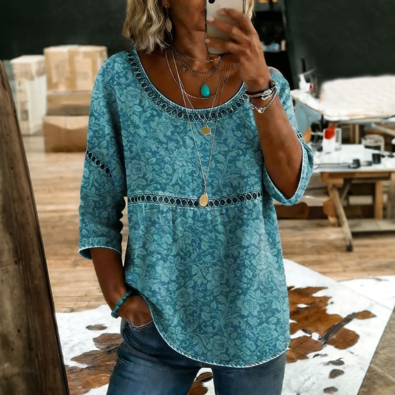 Vintage casual blouse