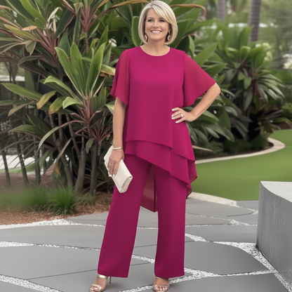 Herlene | Chic Set Top en Irreguliere Broek