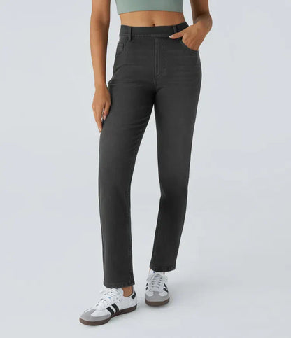 RAFFAELLA | Hoge Taille Ultra Comfortabele Broek met Casual Chic Stijl