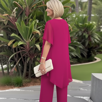 Herlene | Chic Set Top en Irreguliere Broek