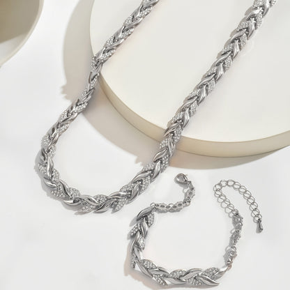 Claudine™ | Handgemaakte visstaart hanger en armband