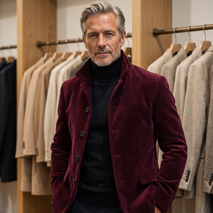 Carter™ | Stijlvolle vintage geïnspireerde jas voor heren