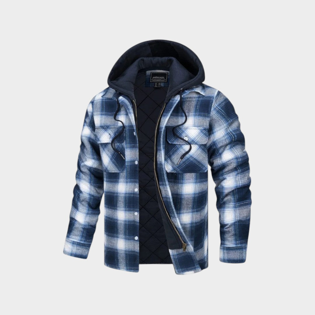 Asger™ | Warme herenjas van premium wolmix