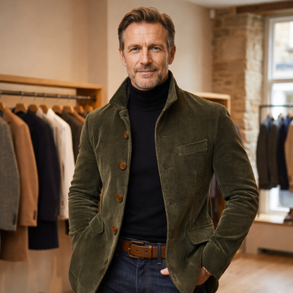 Carter™ | Stijlvolle vintage geïnspireerde jas voor heren