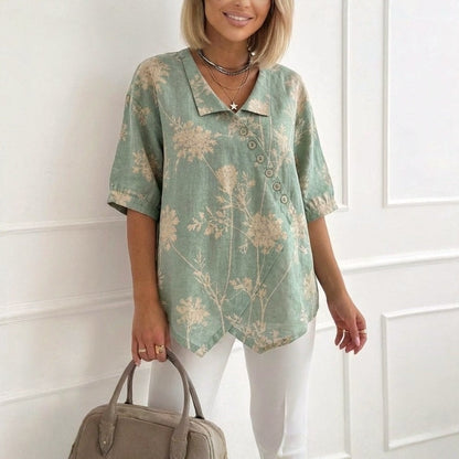 Onregelmatige vintage blouse