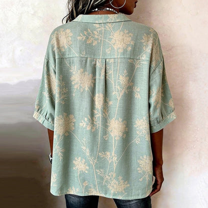 Onregelmatige vintage blouse