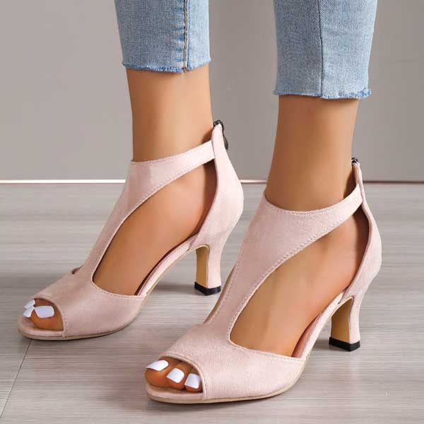 Mirella | Orthopedische Sandalen met Stabiele Hak en Comfort
