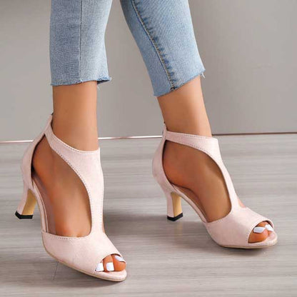Mirella | Orthopedische Sandalen met Stabiele Hak en Comfort