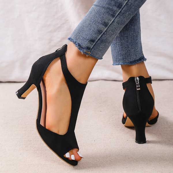 Mirella | Orthopedische Sandalen met Stabiele Hak en Comfort