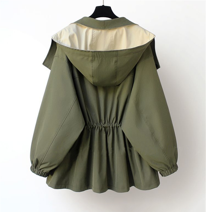 Alva – Elegante jas met bescherming tegen slecht weer en wind