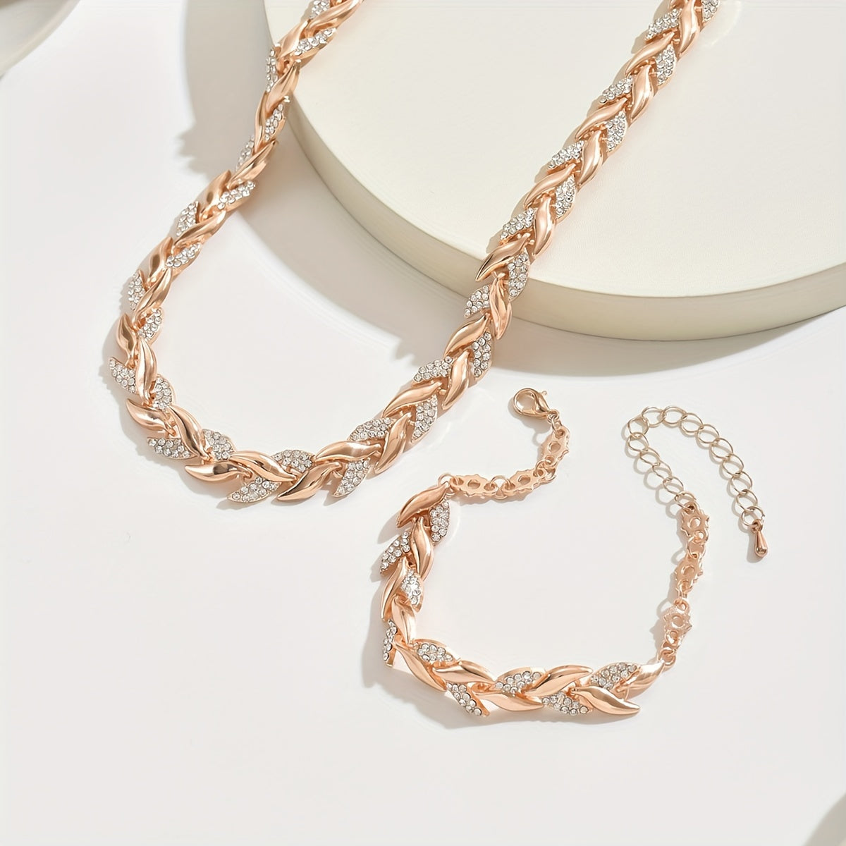 Claudine™ | Handgemaakte visstaart hanger en armband