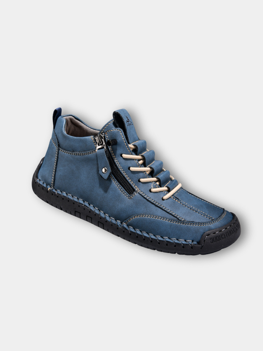 Christian™ | Nubuckleder Schoenen met Rits voor Mannen