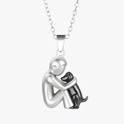 Halsketting met Hug-hanger