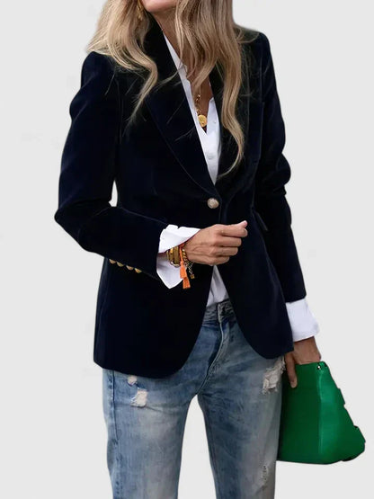 NOOR | Elegante Blazer met Flatterende Pasvorm en Tijdloze Klasse
