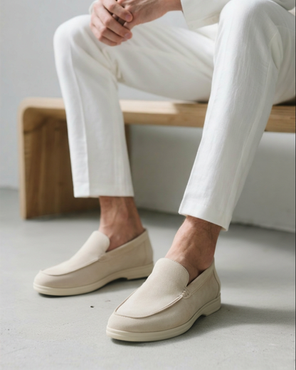 DAAN | Premium Suède Loafers met Superieure Steun en Tijdloze Elegantie