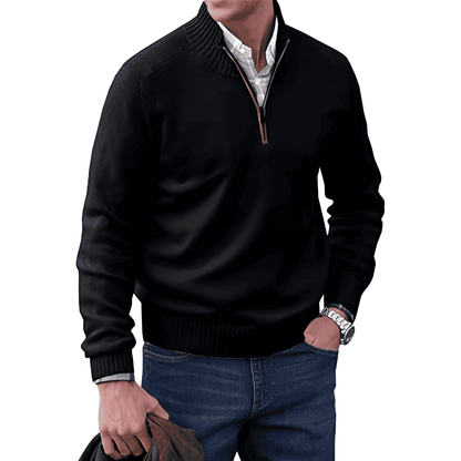 JERSEY | Comfortabele en elegante wintertrui met rits