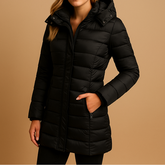 ELIN™ | Dames Winterjas met Verzorgde Look en Comfortabele Warmte